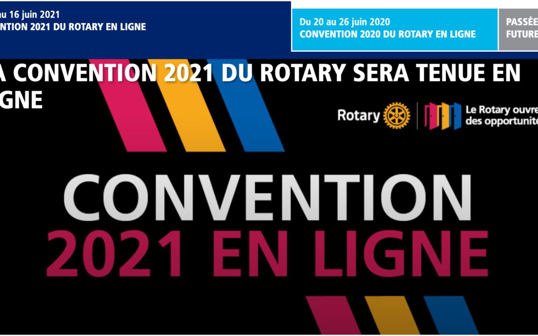 CONVENTION 2021 EN LIGNE