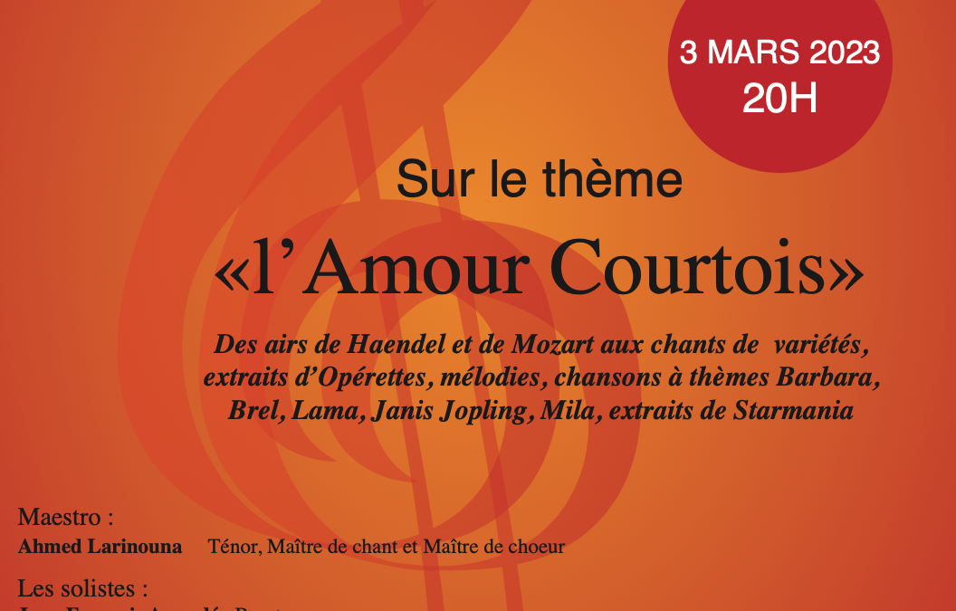 Au Théâtre d’Auxerre  – Concert  Le 3 mars 2023