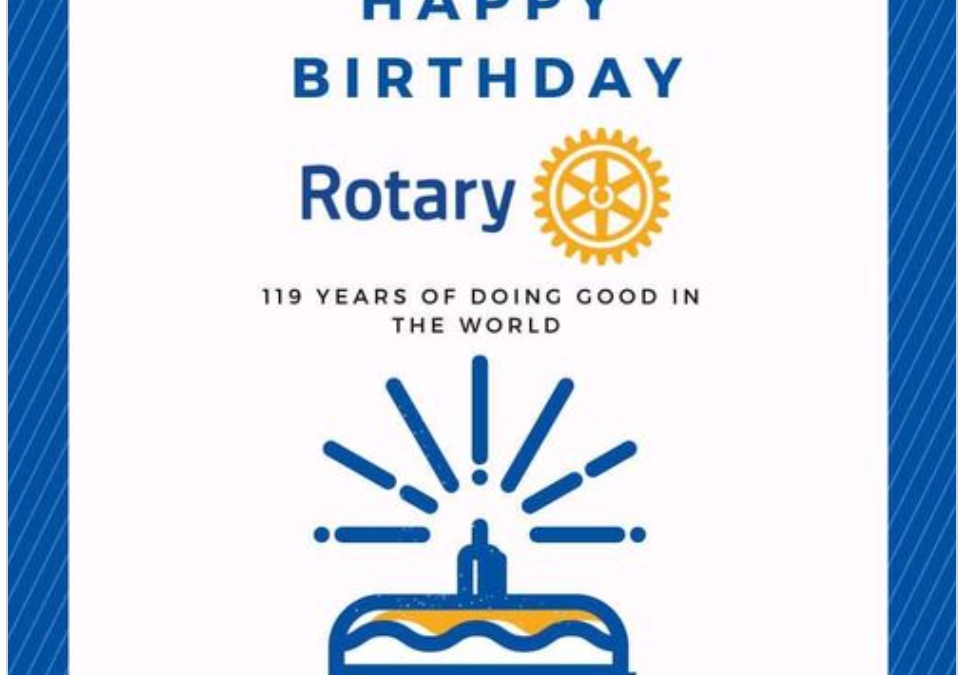 Anniversaire du Rotary
