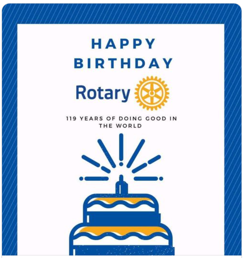 Anniversaire du Rotary