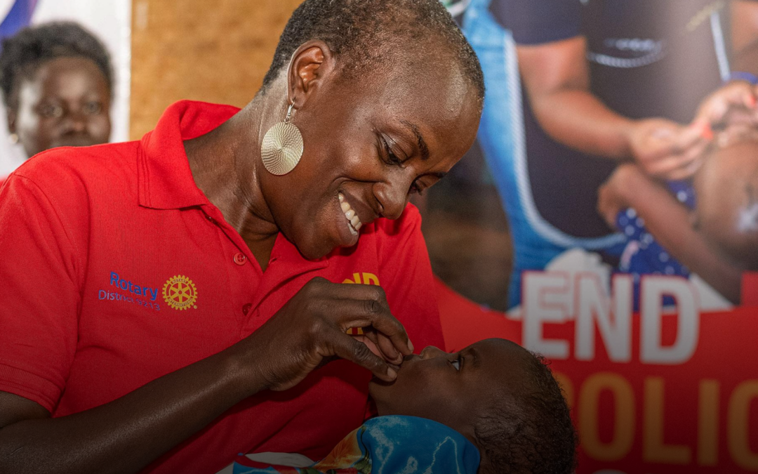 Ces dons financeront des actions dans le monde entier, y compris les activités de lutte contre la polio